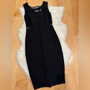 CARINA black mesh dress size large